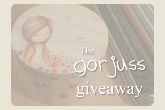 the gorjuss giveaway header