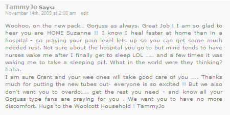 The Blog Winning Comment