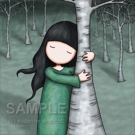Gorjuss "My Tree Is Special" - View ALL the Gorjuss artworks at www.SuzanneWoolcott.com