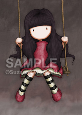 Gorjuss "Ruby" - View ALL the Gorjuss artworks at www.SuzanneWoolcott.com