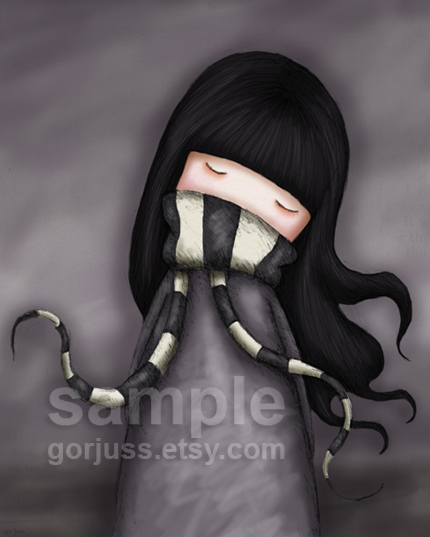 Gorjuss "Speak No Evil" - View ALL the Gorjuss artworks at www.SuzanneWoolcott.com